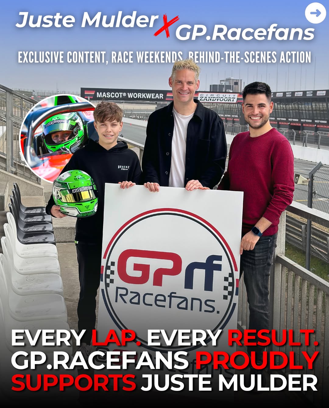 GP.Racefans and Juste Mulder at Zandvoort