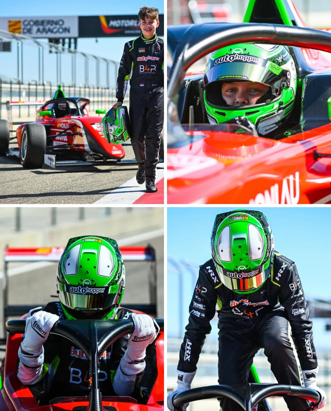 Juste Mulder Formula 4 action photo