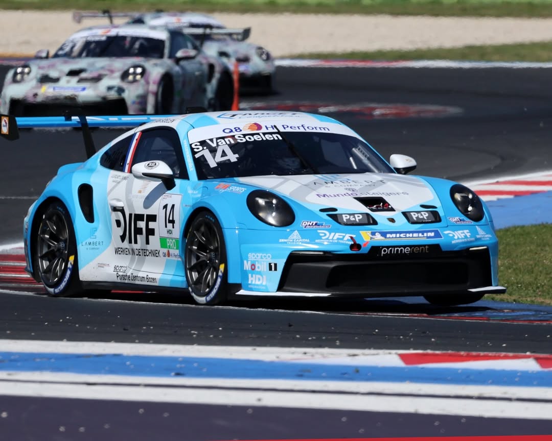 Senna van Soelen on track racing